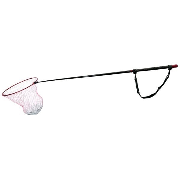 収納伸縮タモセット【小継タモの柄と四つ折りアルミフレームのタモ網セット】